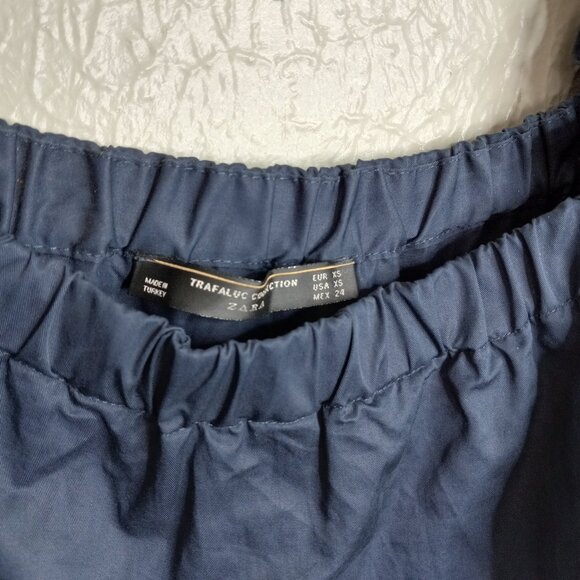 ZARA Trafaluc tunic dress 100% cotton Size XS - Picture 3 of 10